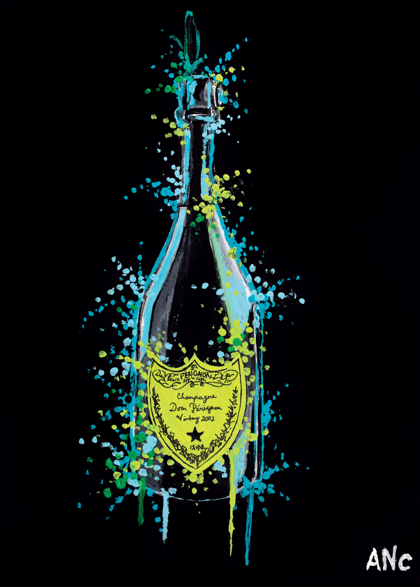 Dom Perignon Print — ArtbyANC